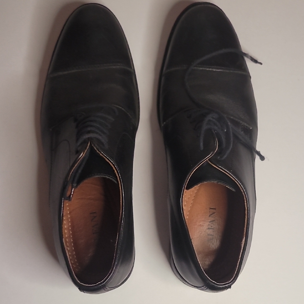 Alfani Black Leather Oxford Shoes